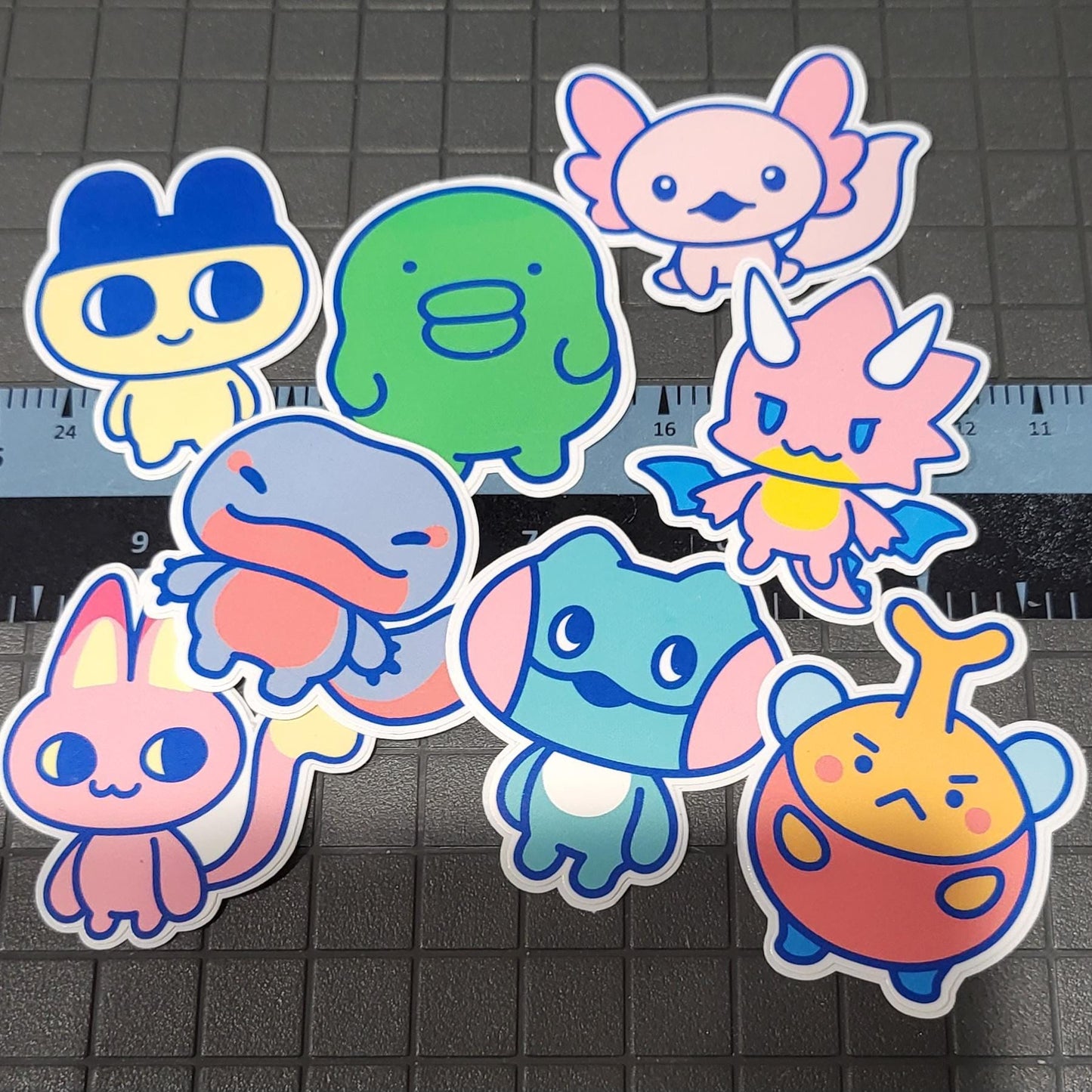 Tamagotchi Paradise, 67 variations Glossy Stickers