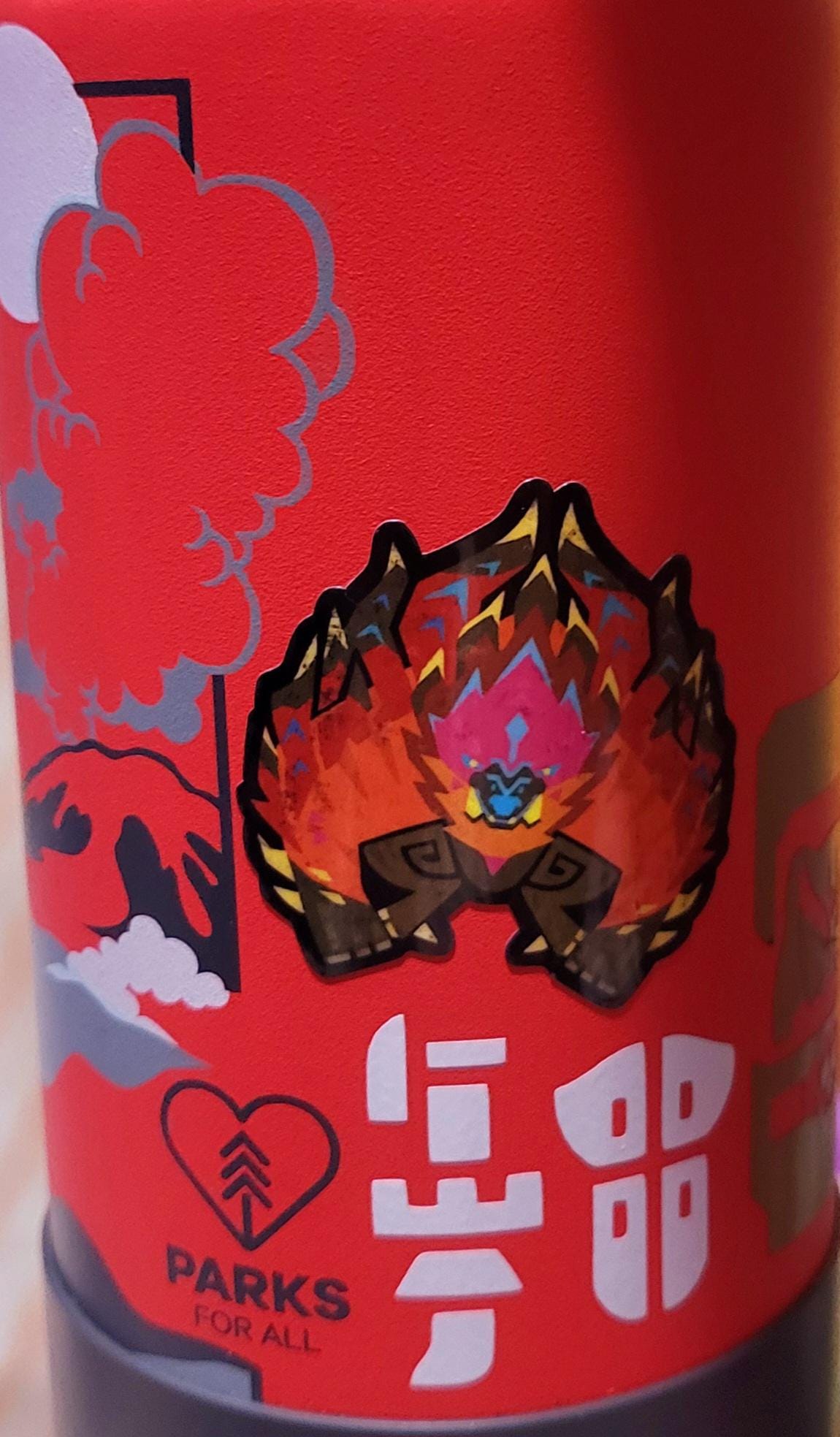TU3 Update! Monster Hunter, Wilds Large Monster Glossy Vinyl Stickers