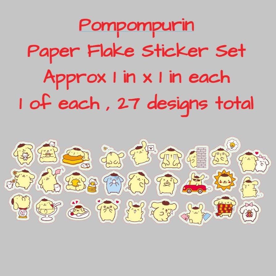 Pompompurin Paper Sticker Flakes