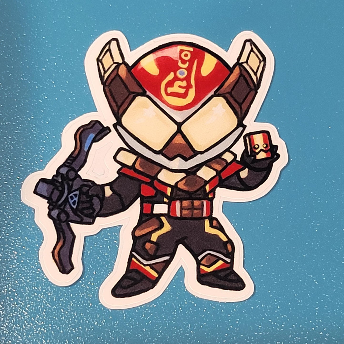 Kamen Rider, Valen Glossy Sticker