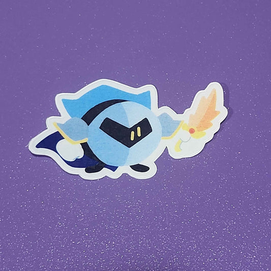 Kirby, Metaknight Glossy Sticker