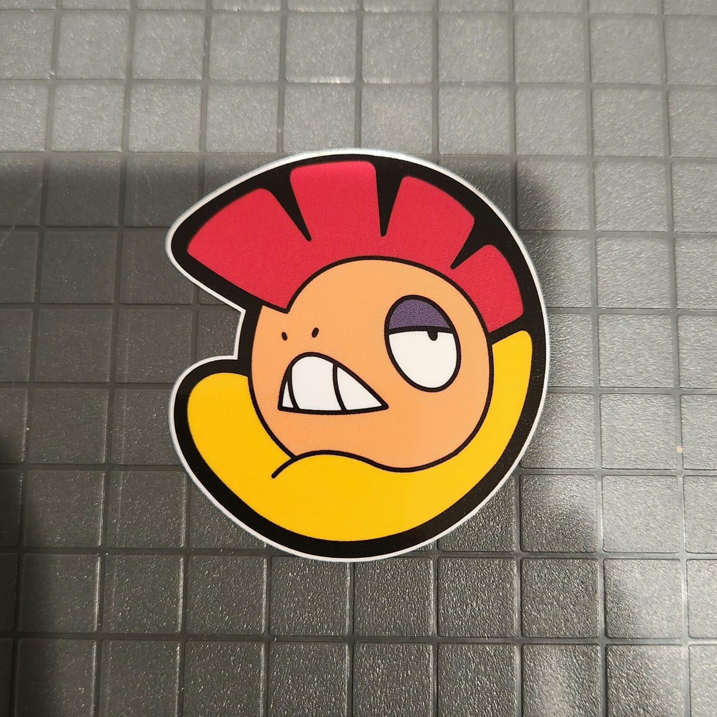 Pokemon ZA Naveen's Scrafty Patch Sticker