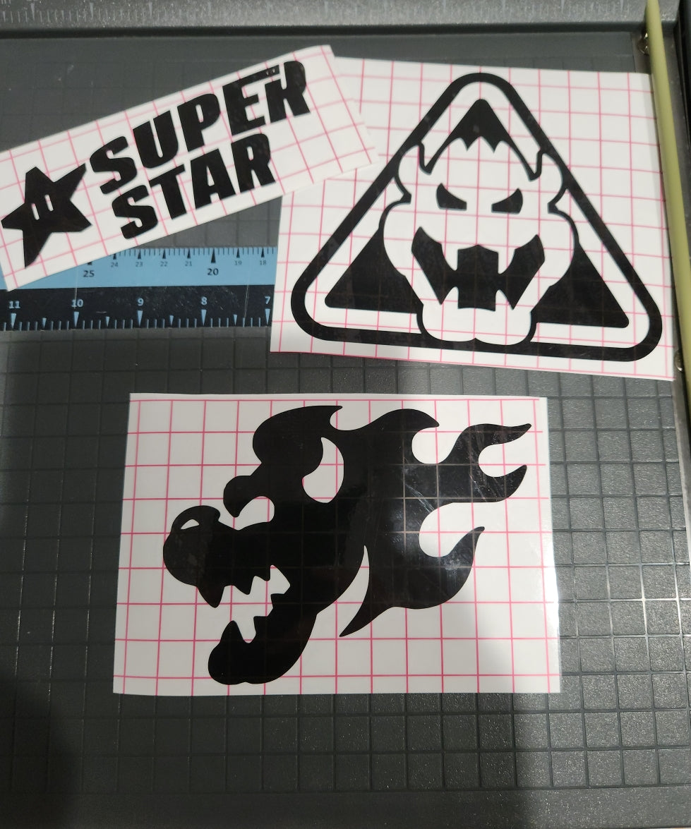 Mario Kart World, In Game Brand Decals, you choose color