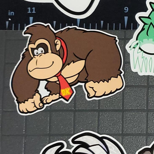 Donkey Kong, Bananza Style Glossy Sticker