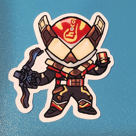 Kamen Rider, Valen Glossy Sticker