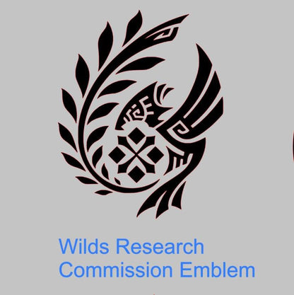 Monster Hunter, Wilds Research Commission Emblem Decal, you choose color