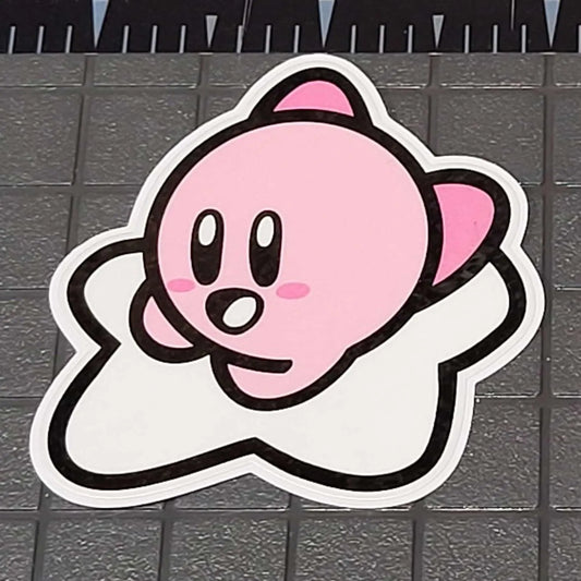 Kirby Air Riders, Warp Star Glossy Sticker